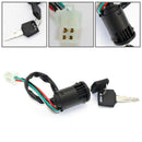 4 Sets 4 Wire Ignition Key Barrel Switch 50cc 110cc 125cc 150cc PIT Quad D DDO