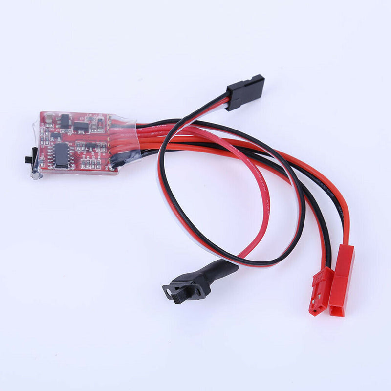 Brushed ESC 20A Li-Po 2S with Brake for RC Crawler Car Boat Tank, Can Work with