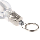 Mini Colorful LED Flashlight Light Bulb Lamp Key Ring Keychain Lamp Torch- OZ