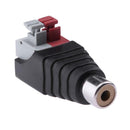 20pcs Press Type RCA Female AV Plug Audio Camera Video Monitor Connector SN9F