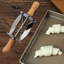 Stainless Steel Rolling Cutter Making Croissant Bread Wheel Dough Pastry Kni3C