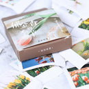 46Pcs Tulip Stationery Stickers Pack Posted Planner Scrapbooking Memo Stick BX