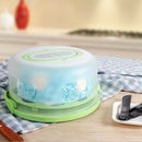 Plastic Cake Carrier Airtight Container For Cake, Cupcakes, Dessert Pink