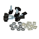 Hard Top Thumb Screw Set of 8 Quick Removal with Nuts Kit Fitting for All 1