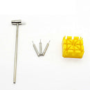 5pcs Hammer Punch Pin Watch Strap Holder Watchband Link Removal Repair Tool F3W4