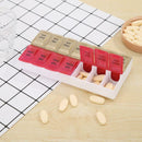 14 Grids Weekly Pill Box Plastic Medicine Dispenser Case Storage Container