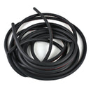 8M Car Big D Shape Rubber Seal Weatherstrip Hollow Door Edge Strip Moulding Trim