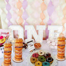 Donut Stands Wall Donut Party for Kids Birthday Decor Baby Shower Wedding D O9C7