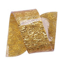 12Pcs Golden Napkin Rings Beauty Special Irregular Plastic Napkin Holder Fo K9R1