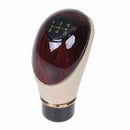 Universal Wood Grain Leather Shift Knob for Car-Truck-Hotrod Gear Manual Tr Q1D3