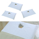 3x Cotton Spa Half Massage Table Cover Beauty Bed Face