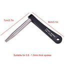 Bicycle Spoke Wrench Aluminum Alloy And Stainless Steel Spoke Holder Tool F