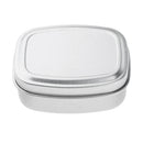 5x Rectangular Empty Tin Box Container Portable Small Storage Cans