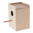 Small Animals Bird House Cages Parrot Breeding Nesting Box with Perch