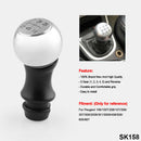 Car Shift Knob Head Modified 5 Gears Shifter Lever Replacement for Peugeot 306