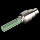 Red 2x LED Lamp Flash Tyre Wheel Valve Cap Light For Car Bicycle Motorcycle A %a