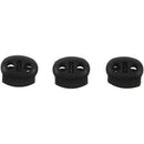 10 pieces of plastic, 8.5 x 6.5 mm, rope cord stopper ends plug snap hook b