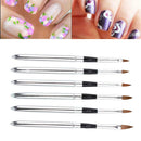 Professional Round Sable Acrylic Nail Art Brush Various Size 2 4 6 8 10  GQJ