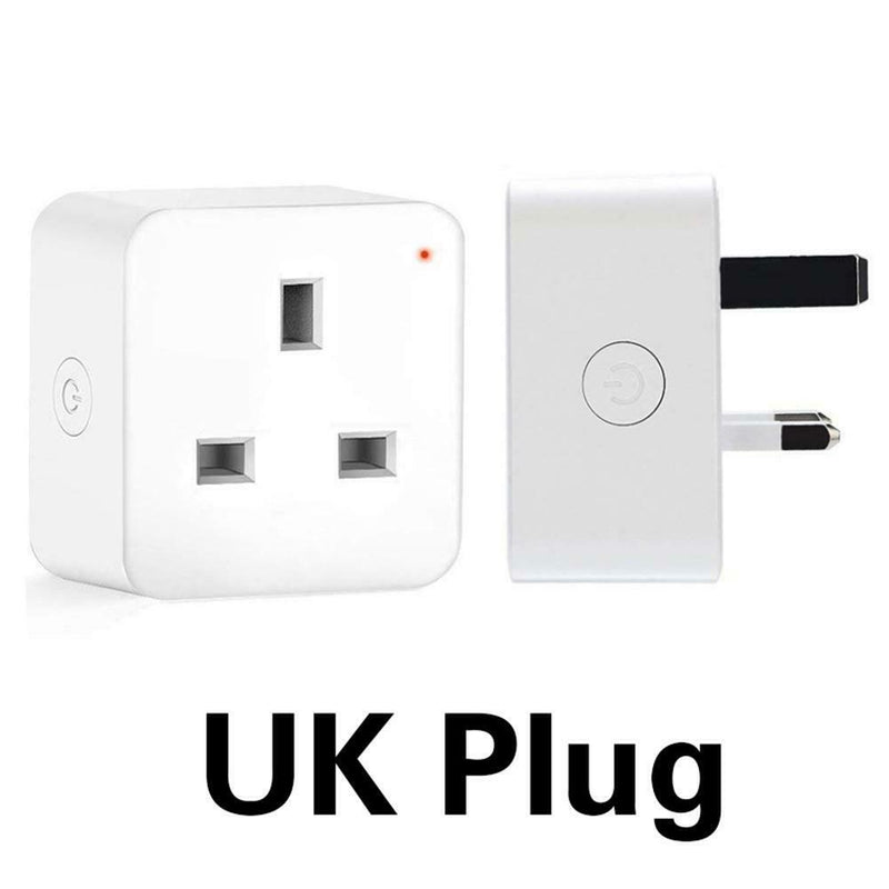 Tuya WiFi Smart Socket UK Plug Remote Timing Outlet Adapter Voice Control