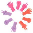 18pcs Rubber Mix Shaped Knitting Needles Point Protectors Cap For Needle FT