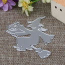 Witch Carry Pumpkin Metal Die Cutting Dies For Scrapbook DIY album Card Pap