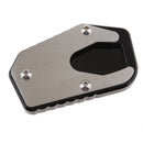 Motorcycle Kickstand Pad Support for Soft Ground Outdoor Parking, Compatible
