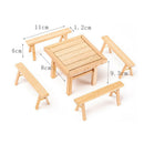 Wood Disassembly Crafts Kits Nut Hand-assembled Tenon Chair Toys Age 3+