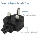 Uk 33-Pin Male To Iec 320 C5 Plug ,Uk To C5 Ac Power Adapter Uk Plug. Indus
