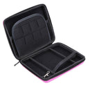 Hard EVA Storage Zip Case Protective Holder For Nintendo 2DS(Pink)