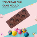 Silicone Lolly Mold DIY Cupcake Chocolate Candy Mold Kitchen Baking Tools