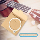 4pcs/set Ukulele Strings Replacement Part for 21 23 26 inch Ukulele White