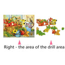 5D DIY Diamond Painting Fresh Fruits Cross Stitch Embroidery Rhinestones