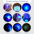 Portable UV LED Flashlight Pets Urine Detector with 365NM Ultraviolet Black