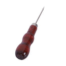Wood Handle 4.96 inch Naehahle Curved Needle T2N7
