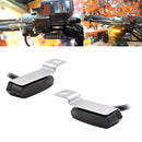 2Pcs Universal Mini Flowing Water LED Turn Signal Amber Light For Yamaha