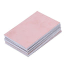 15Pcs 100x70x1.5mm DIY Single Sided Copper Clad Laminate PCB Board