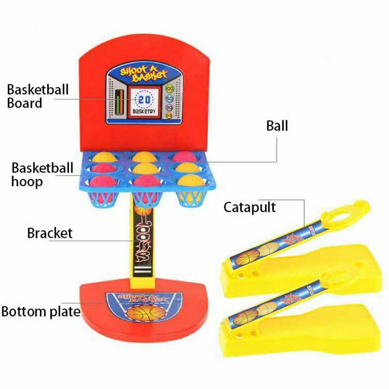 Kid's Desktop Game Mini Shooting Basketball Sports Game Educational Toys In G1U1