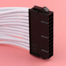 24-Pin PSU Power Supply Splitter Cable, 30cm 24-Pin Male to Female ATX M/F