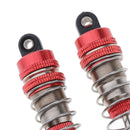 2 Pcs 77mm Metal Front Rear Shock Absorber For 144001 1/14 RC Car Parts