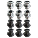 Set of 2 Iron Tuning Pegs Bushings Washers for Electric Guitar Accessory