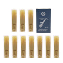 Pack of 10 DIY 2 1/2 G Alto Saxophone Sax Reeds Wind Instrument Accessory