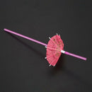 10 Cocktail Umbrella Straw Tropical Hawaiian Party Accessories Random Color