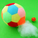 Colorful Football Soft Ball Indoor Outdoor Soccer Ball Kids Toys 9.5cm