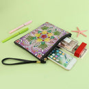 DIY Colorful Special Shaped Diamond Painting Wristlet Clutch Zipper Wallet