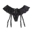 100pcs Womens Plastic Garter Belt Clips Hooks Suspender Clips Black & White