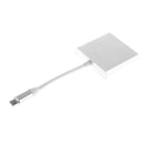 USB-C to HDMI 4K Adapter, USB Type C to HDMI Multi-port AV Converter 3-in-1 with