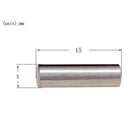 12 Pieces Alnico 5 Humbucker Pickup Polepiece Magnet Slug Rods 15mm for Electric