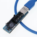 PCI-E X1 Extension Cable 0.7M for Limited Space Installation