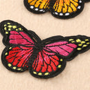 5PCS Embroidery Butterfly Embroidered Sew On Patch Badge Fabric Applique DIY  Z