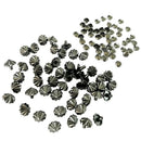 30 Sets 9mm Umbrella Shape Rivets Rapid Studs Nailhead for Leather Crafts